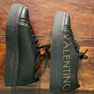 Valentino Black Dalia sneakers size 8